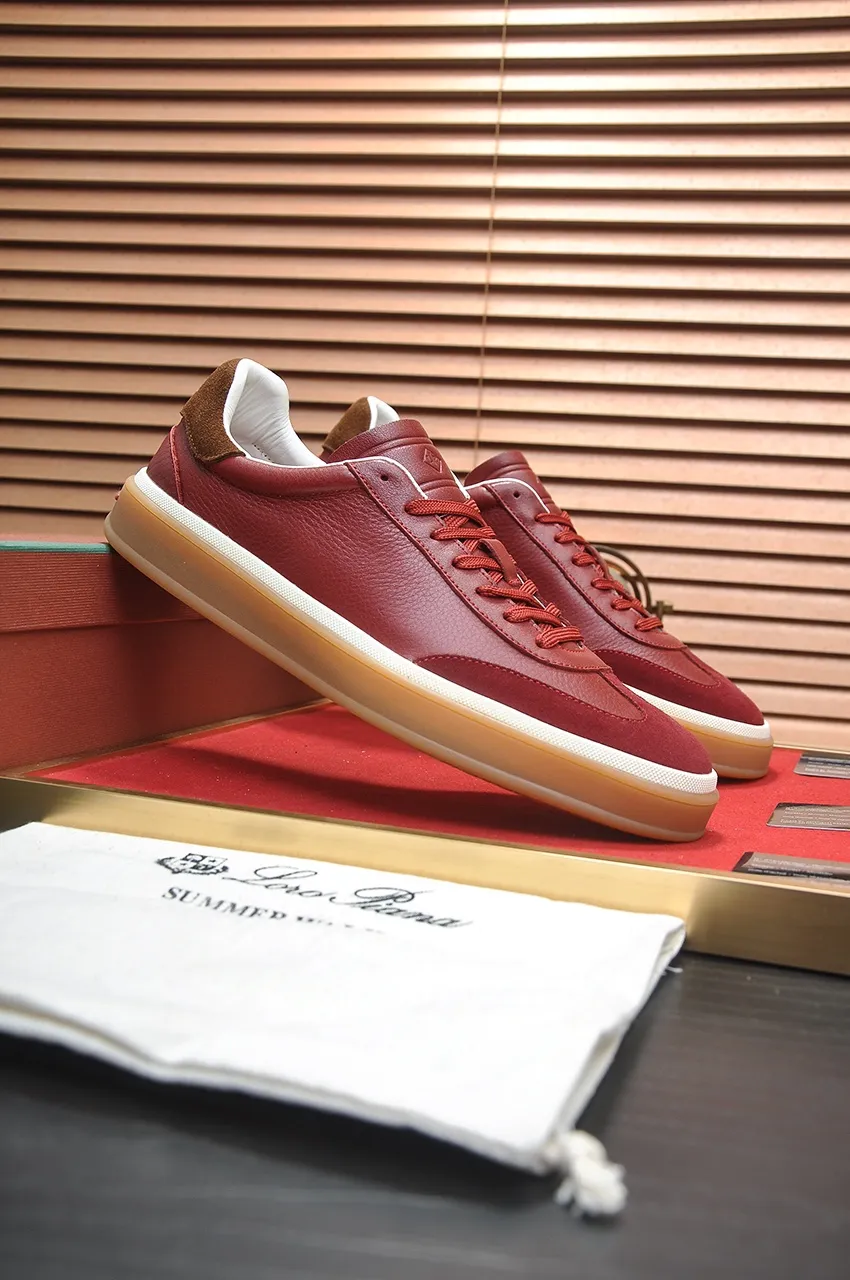 Men's men's shoes 💰540💶【𝐥𝐨𝐫𝐨 𝐏𝐢𝐚𝐧𝐚】lp classic loafers, an Italian treasure brand, the only brand that can match Hermès! Only after wearing it do we realize that we cannot let down our feet. The upper is imported cashmere, the lining of water-dyed cowhide ➕ the cowhide feet, the official original glass rubber outsole, and the pendant. Exclusive original packaging (tag ➕ brand paper ➕ outer box ➕ hand bag) code number: 38-45